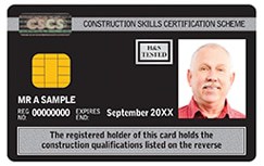 black cscs card