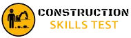 Construction skills test logo